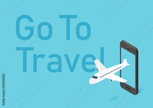 GoToトラベル・旅行・観光のイラスト素材