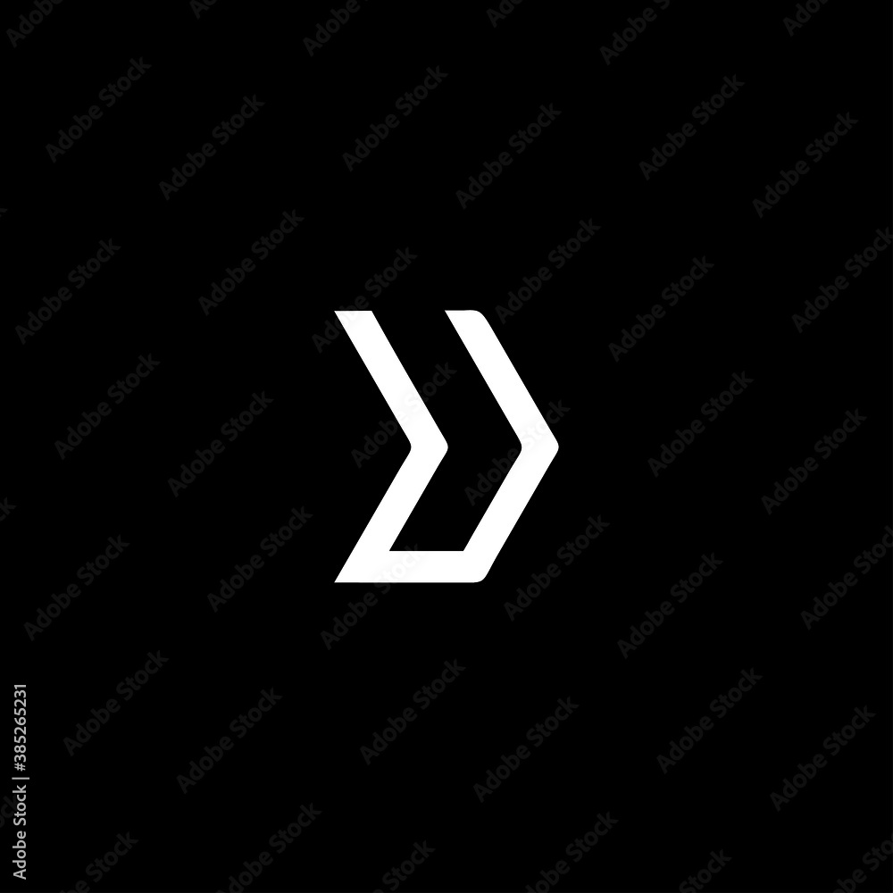 Letter U Arrow Logo Design Element Template Letter U Arrow Logo Design Element Template