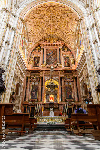 Cordoba    Cathedral Mezquita  Andalusia  Spain