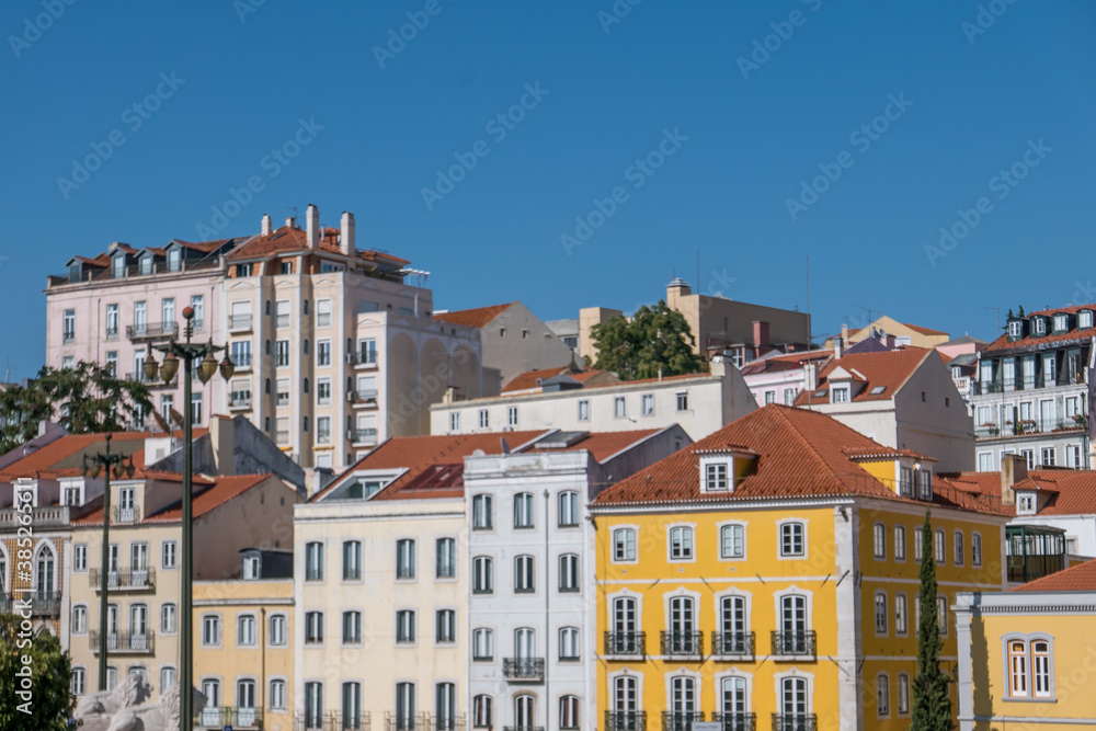 discovery of the city of Lisbon in Portugal. Romantic weekend in Europe.