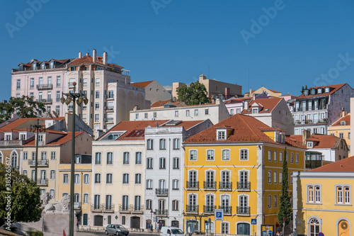 discovery of the city of Lisbon in Portugal. Romantic weekend in Europe.