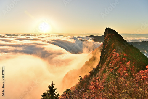 四国の名峰、石鎚山