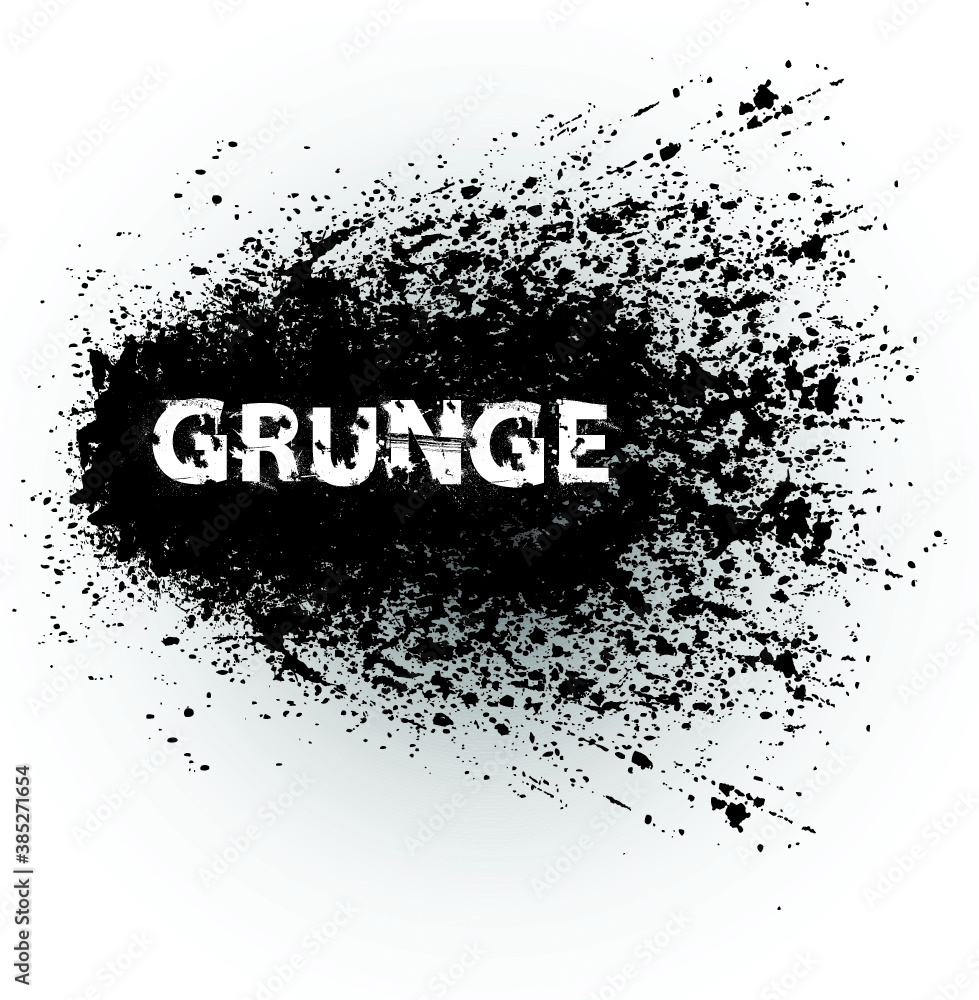 Splatter Paint Texture . Distress Grunge background . Scratch, Grain, Noise rectangle stamp . Black Spray Blot of Ink.Place illustration Over any Object to Create Grungy Effect .abstract vector Splatter Paint Texture . Distress Grunge background . Scratch, Grain, Noise rectangle stamp . Black Spray Blot of Ink.Place illustration Over any Object to Create Grungy Effect .abstract vector