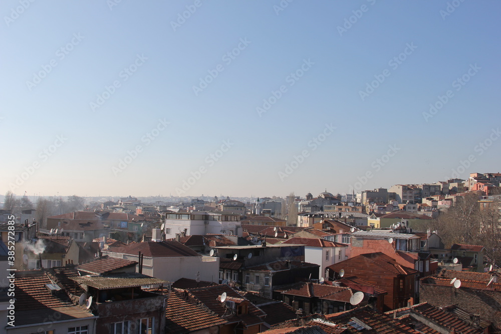 view of the city Istambul