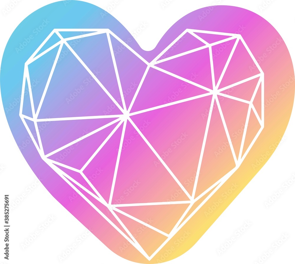 Print Hand-drawing silhouette background collection. Vector heart symbol, with rainbow decoration. Element for design. Print Hand-drawing silhouette background collection. Vector heart symbol, with rainbow decoration. Element for design.
