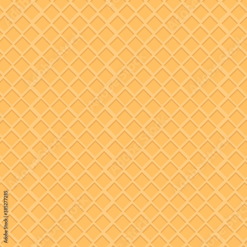  Vector Illustration of  waffle Background.