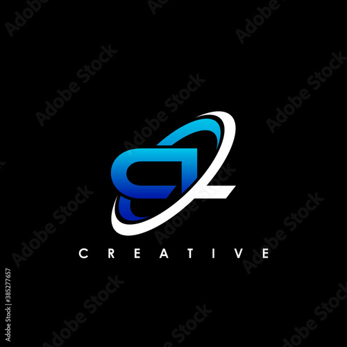 C L letters Joint logo icon vector template
