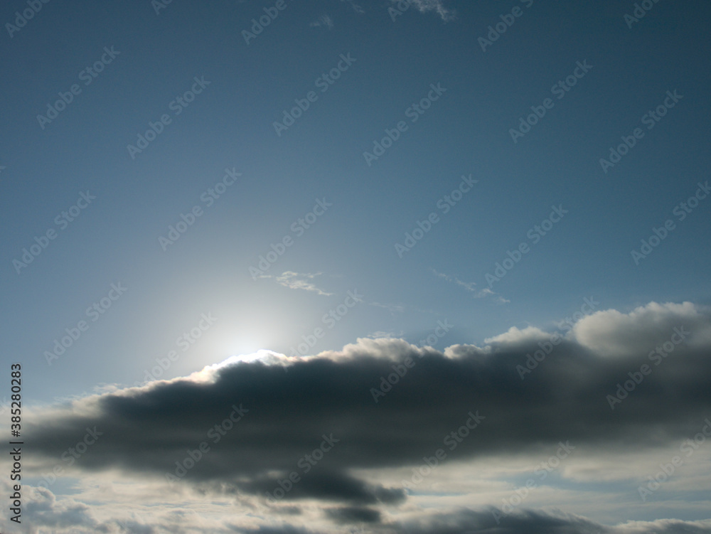 Obraz premium clouds and sun