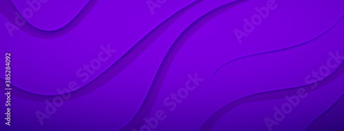 Abstract background with relief wavy surface in purple colors