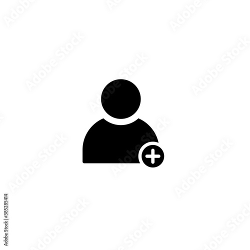 add user account icon vector 