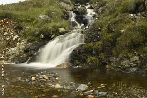 Waterfalls near Kylesku in Scotland