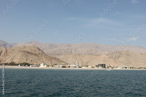 view of the sea from the sea Oman