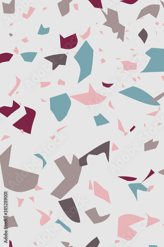 Digital Paper, Terrazzo paper print, one size, background, can use for print, pressentations, photos, designs, facebook, ads, instagram and more! Abstract colorful terrazzo pattern, grey background