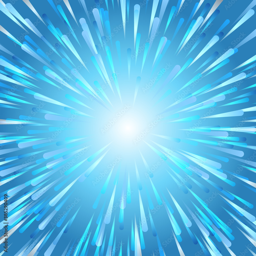 Abstract vector fireworks blue Christmas background Abstract vector fireworks blue Christmas background