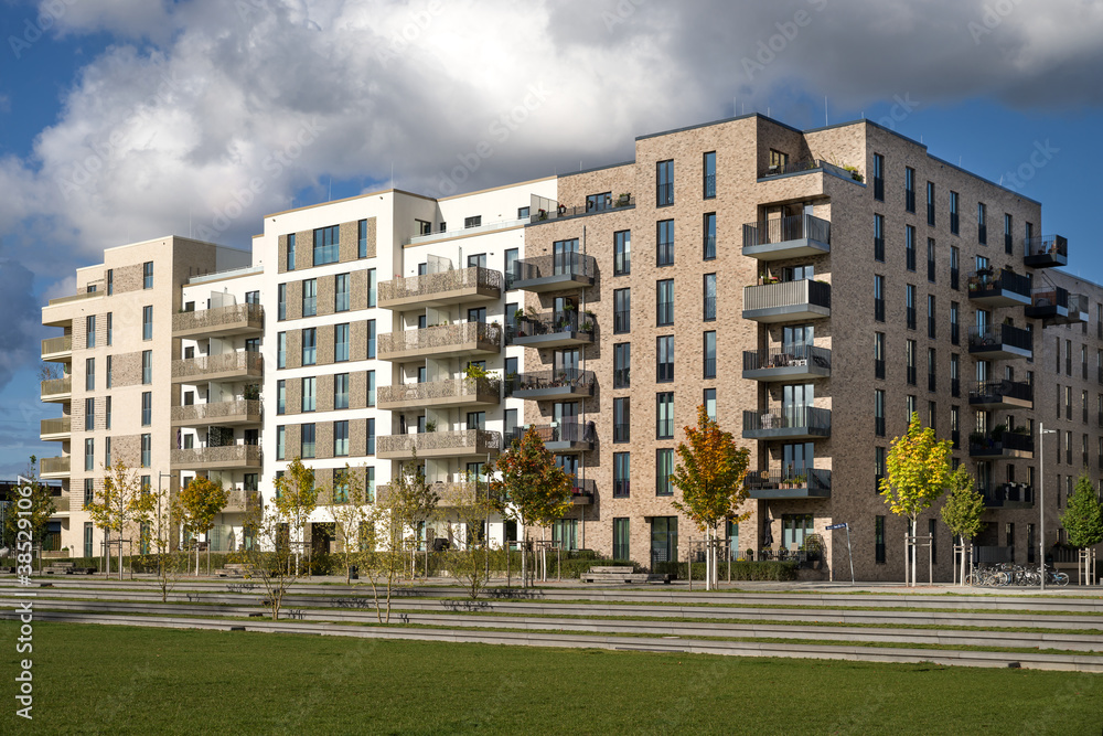 Städtebau Neubau Projekt Neue Mitte Hamburg Altona entzerrt