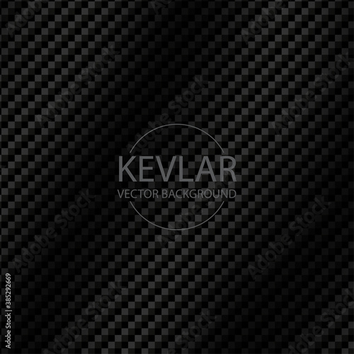 Texture of carbon kevlar fiber material for background vector