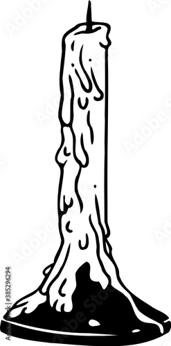 Hand drawn Candle