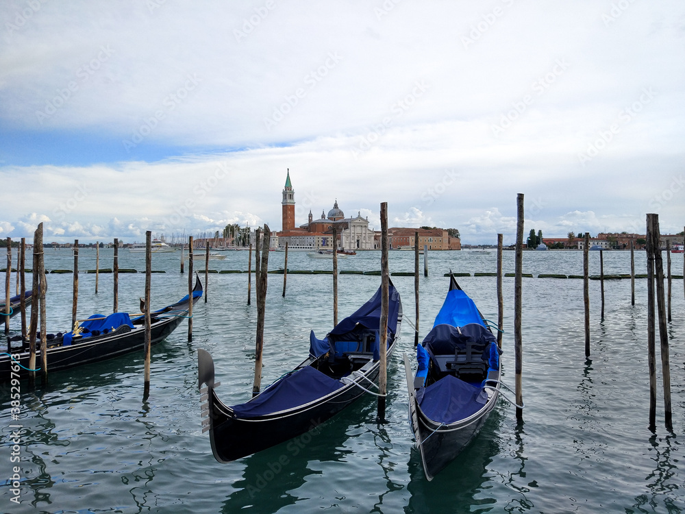 San Giorgio Maggiore island overlooking Venice Italy