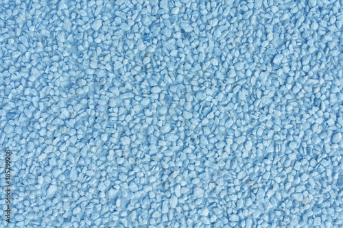 Texture background of blue fine marble chips.
