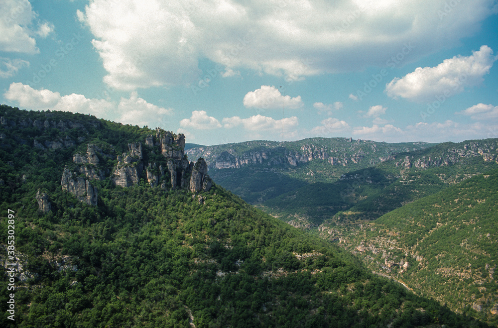 Gorges de la Dourbie,, Parc naturel régional des Grands Causses, 12, Aveyron