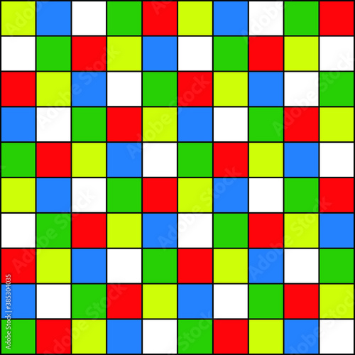 colorful square mosaic background pattern abstract wallpaper