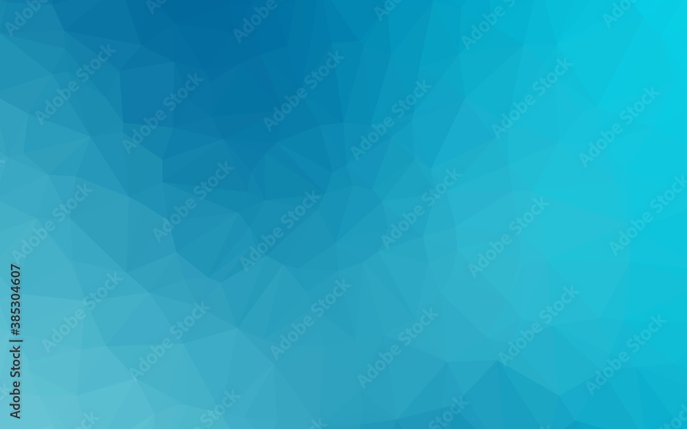 Light BLUE vector abstract polygonal layout. Light BLUE vector abstract polygonal layout.