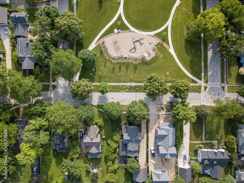 Hudson Ohio aerial photography, Hudson