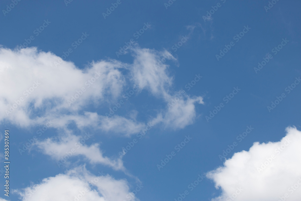 The perfect harmony of mountain and cloud with the sky The perfect harmony of mountain and cloud with the sky