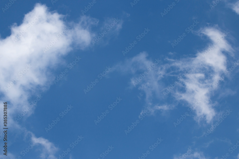 The perfect harmony of mountain and cloud with the sky The perfect harmony of mountain and cloud with the sky