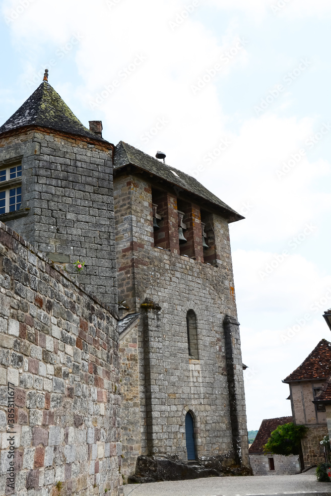 Naklejka premium Curemonte - Corrèze - France