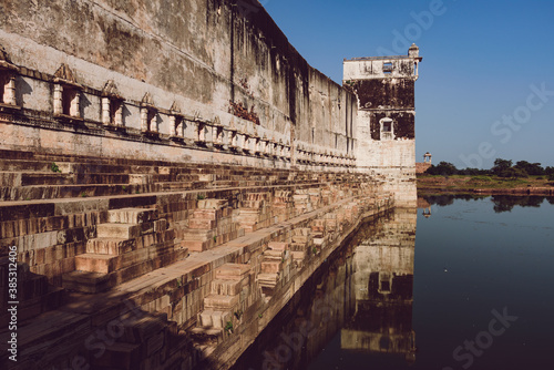 Queen Padmini’s Palace is one of the earliest palaces in India to be constructed completely surrounded by water. It is three storied building built in medieval era in Rajasthani architectural style.