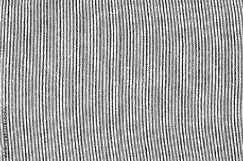 Grunge texture of corduroy fabric in a ribbed stripe. Abstract background with a cross stripe. Vector illustration. Overlay template.
