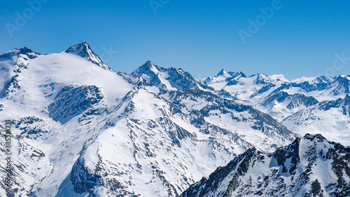 Mountain Range from Les Arcs © DigiArtStudio