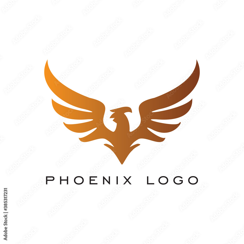 Phoenix logo design template Phoenix logo design template