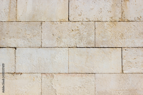 Big stone block background texture decorative detailed close up