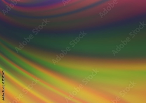 Dark Multicolor, Rainbow vector blur pattern.