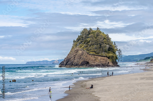 Playa Neskowin. Portland, Oregon photo