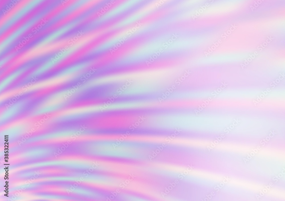 Fototapeta premium Light Purple vector abstract blurred pattern.