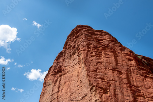 red rock formation