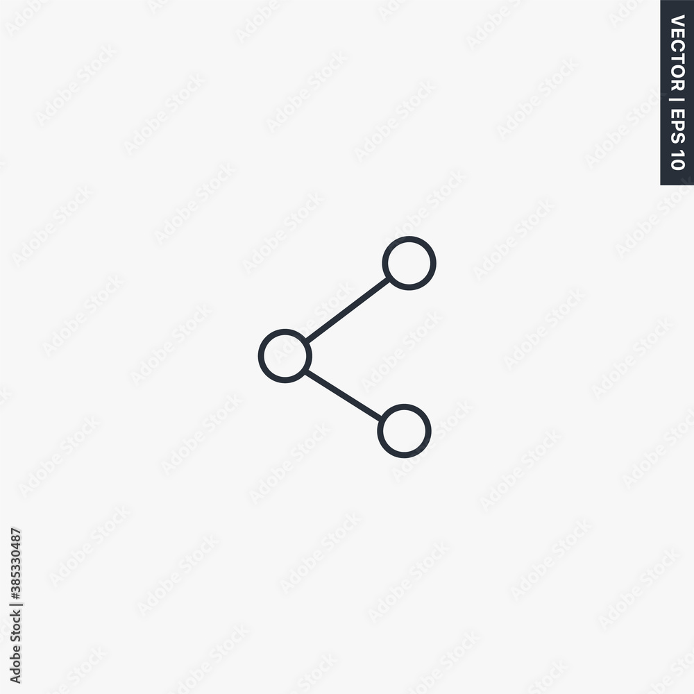 Connection, connect, linear style sign for mobile concept and web design Connection, connect, linear style sign for mobile concept and web design