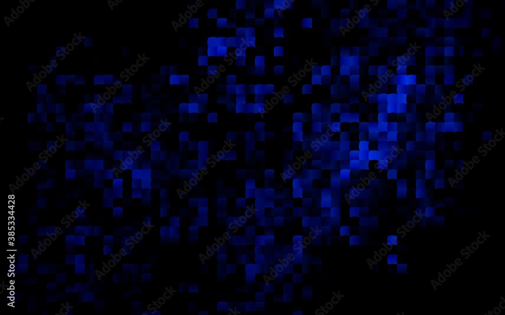 Dark Black vector texture in rectangular style. Dark Black vector texture in rectangular style.