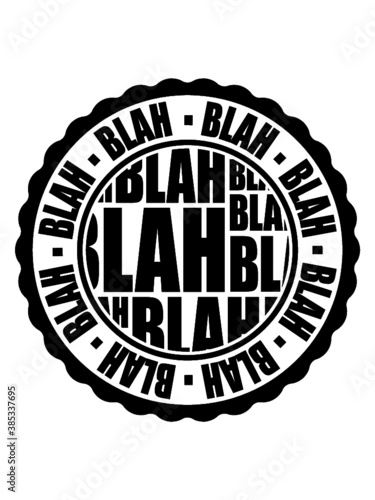 Blah Rundes Logo 