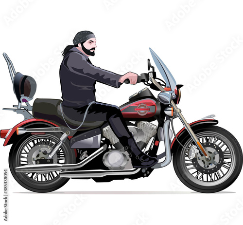 man on the motorbike