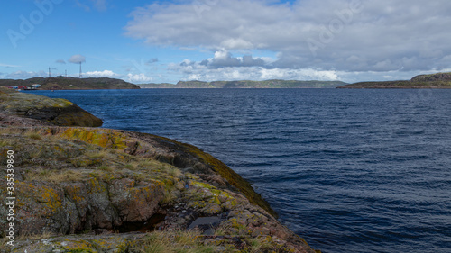 The coast of the Barents sea, Teriberka, August 2020, Russia