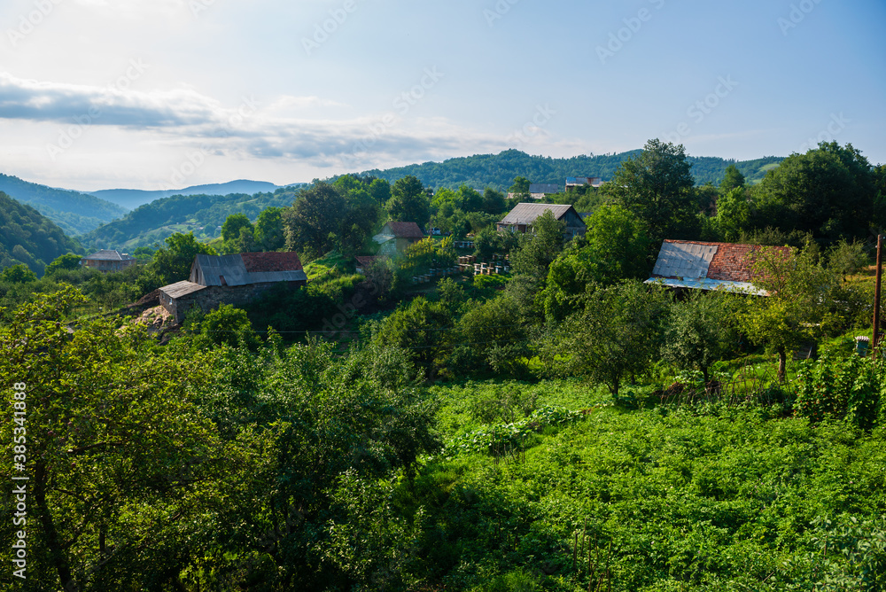 Fabulous view of Ahnidzor village, Armenia