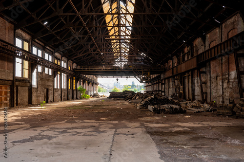 Abandoned Steel Workers Building