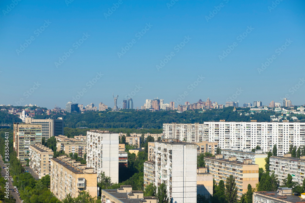 Skyline of Kyiv