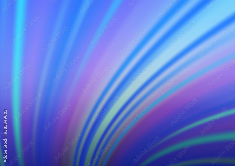 Obraz premium Light BLUE vector abstract bright template.