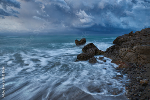 Sunrise in the coast