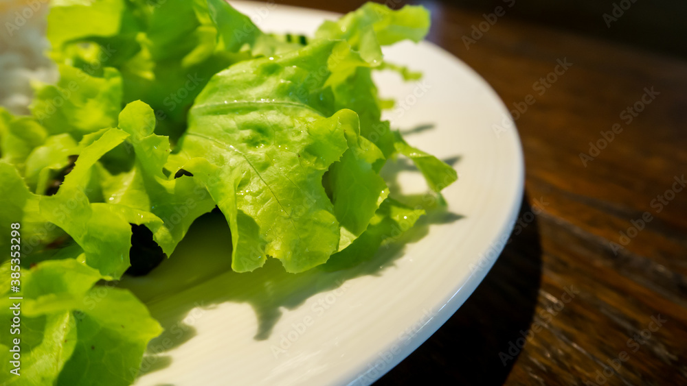 Healthy vegetable salad, clean food. Healthy vegetable salad, clean food.